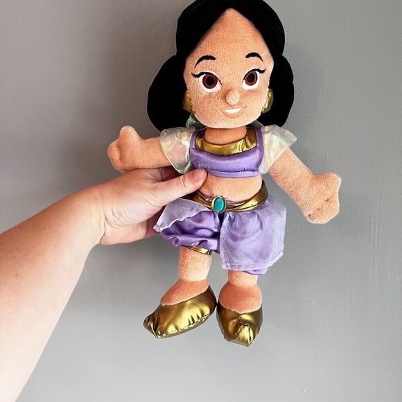 Disney Parks Princess Jasmine Plush Doll 12” - Picture 1 of 9